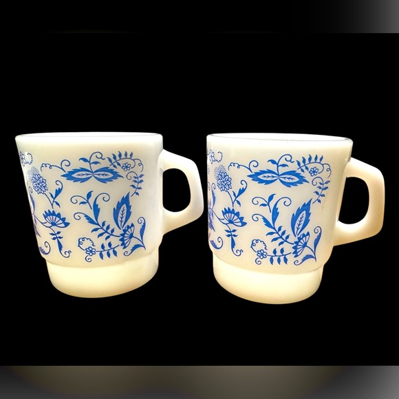 VINTAGE TERMOCRISA FLORAL MUGS - Picture 2 of 5